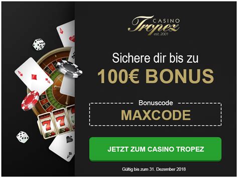Casino tropez no deposit promo codes